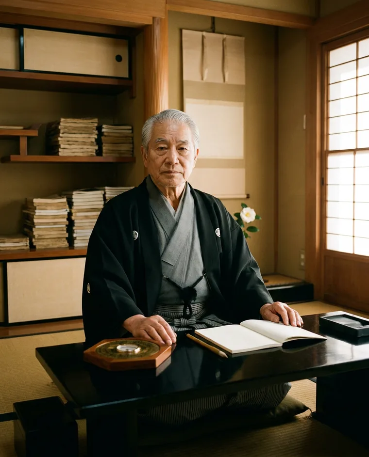 ふうすい帖の案内役　黒田源蔵